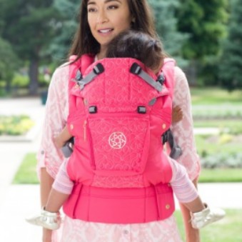 Lillebaby embossed pink store