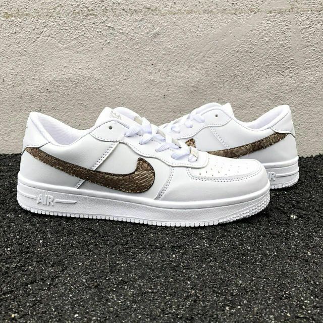 tenis nike air force gucci