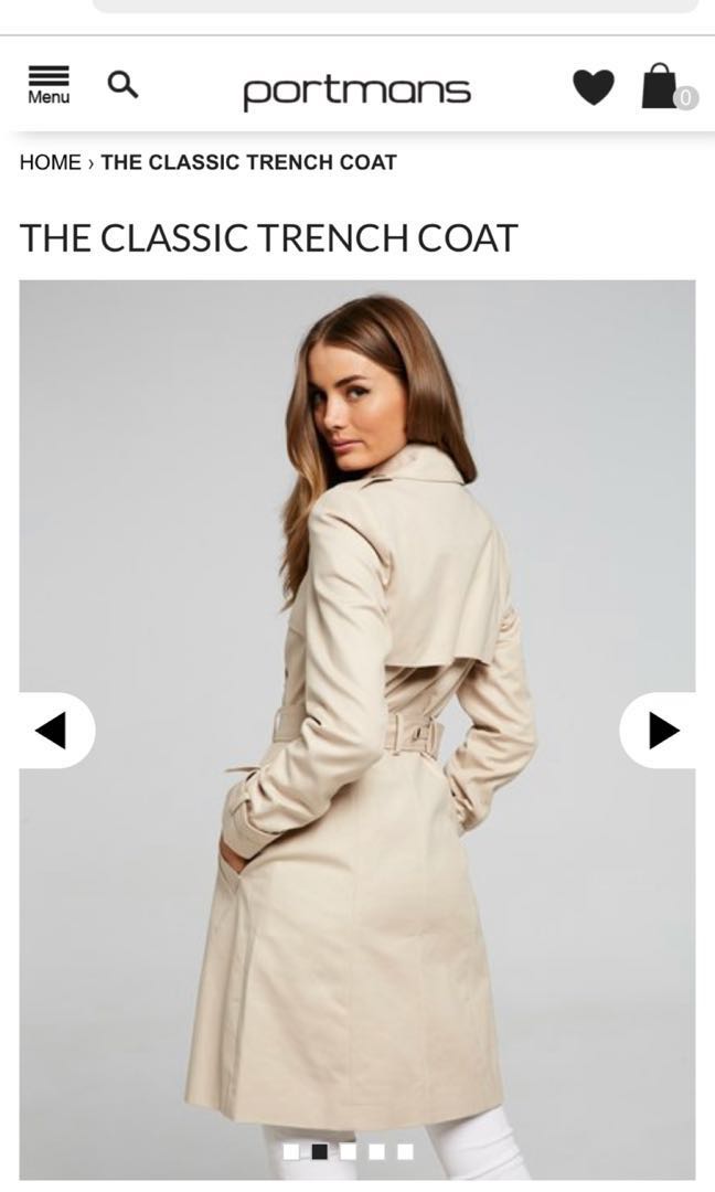 Trench coat portmans on sale