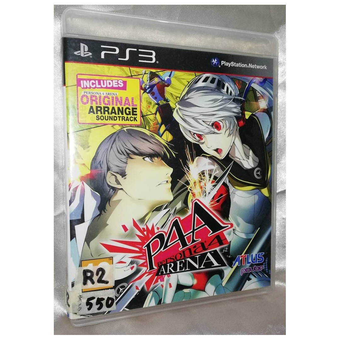 Ps3 Game Persona 4 Arena W Original Soundtrack Disc R2 Video Gaming Video Games Playstation On Carousell