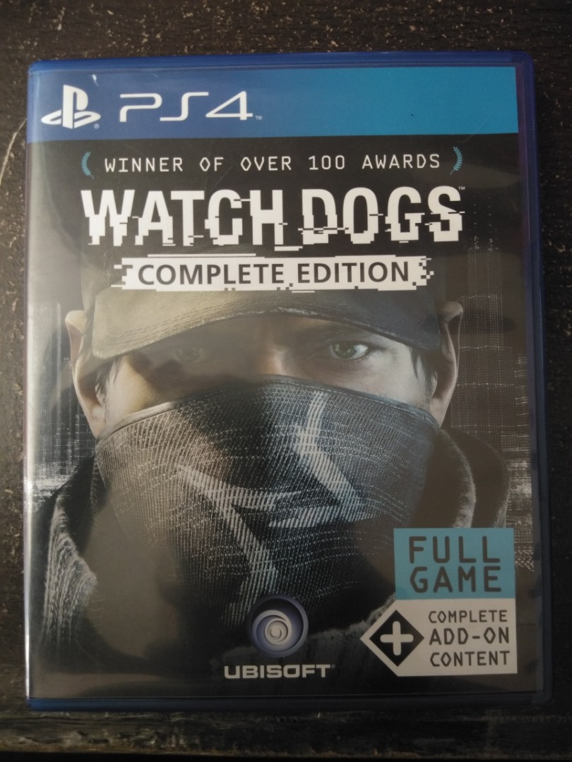 Ps4 Game Watch Dogs Complete Edition Video Gaming Video Games On Carousell