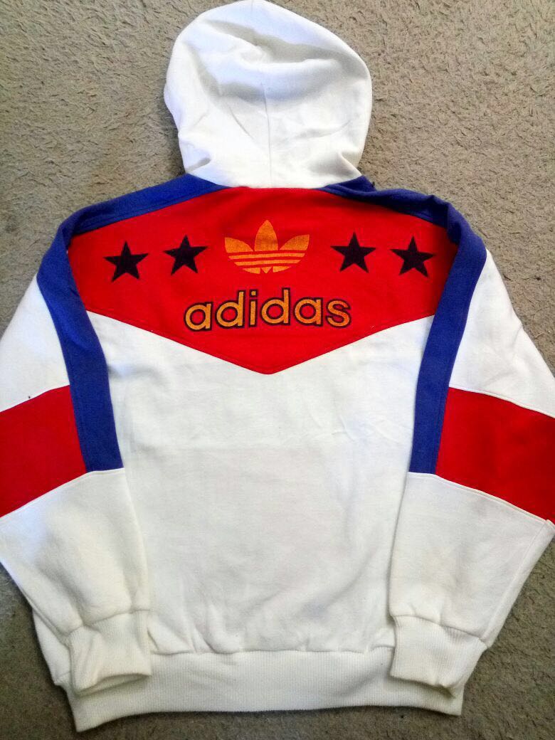 adidas hooded jumper