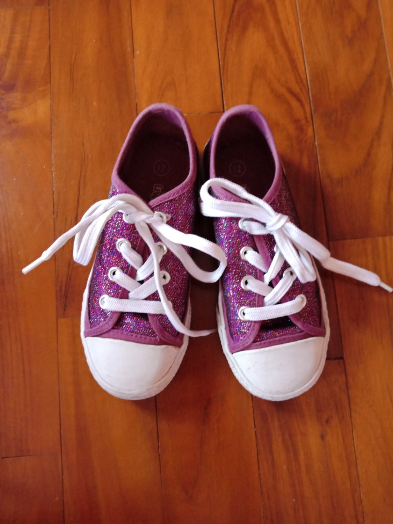 Sepatu Ungu Anak Bayi Anak Baju Anak Perempuan Di Carousell