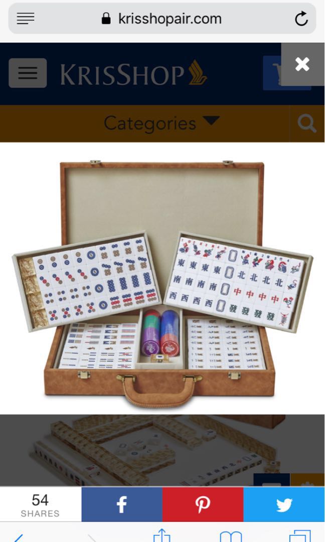 Singapore Airlines Sia Mahjong Limited Edition Toys Games Board Games Cards On Carousell Additionally, you may also match flower tiles with other flower. singapore airlines sia mahjong limited edition