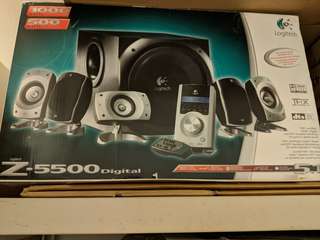 Logitech Z-5500 5.1 surround sound system