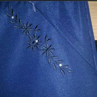 Blue dongker lux pants