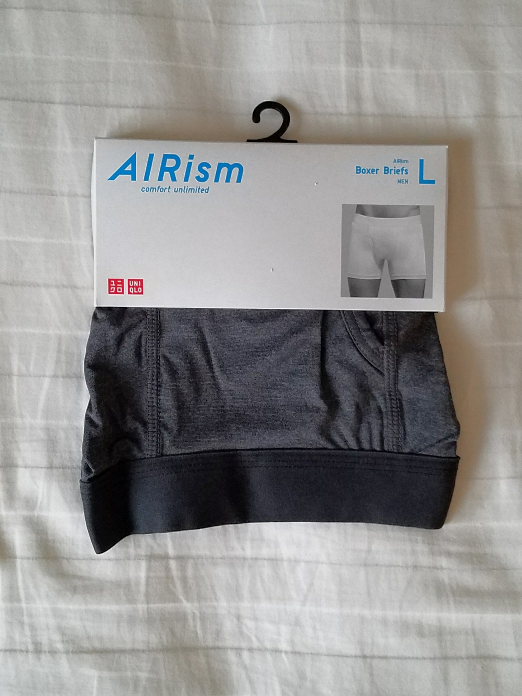 全新Uniqlo AIRism 男裝大碼內褲內衭boxer briefs, 男裝, 褲＆半截裙