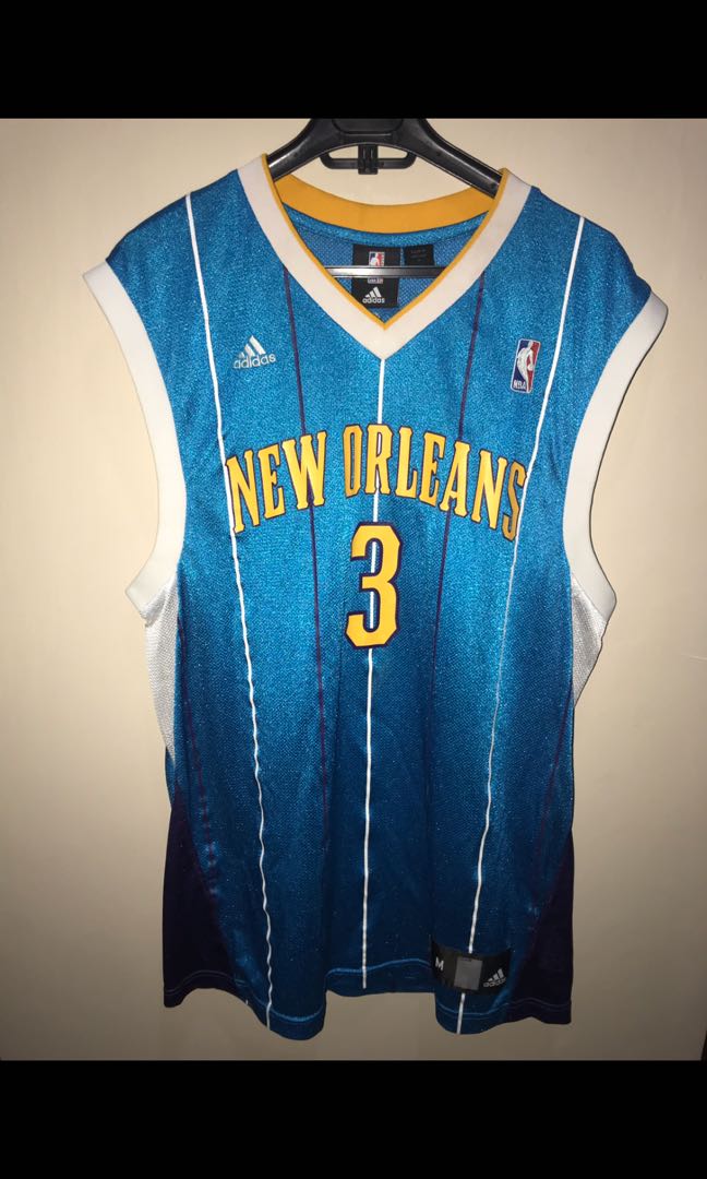 Adidas Nba Basketball Jersey Original Chris Paul 3 Hornets Olah Raga Baju Olahraga Di Carousell