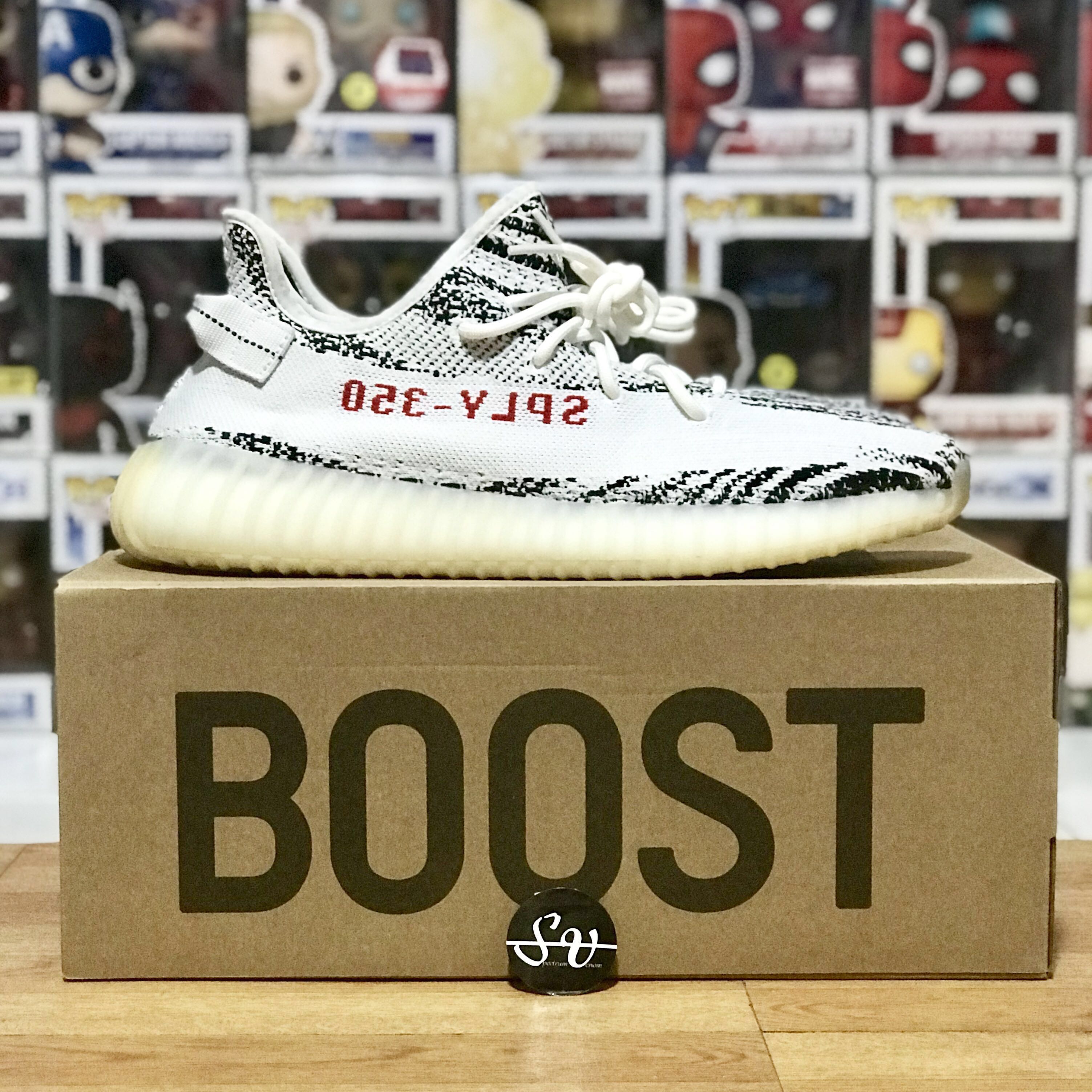 Vreemdeling blok Scheiden Adidas Originals Yeezy Boost 350 V2 Zebra By Kanye West, Core Black / White Limited  Edition Sneaker not supreme, off white, Men's Fashion, Footwear, Sneakers  on Carousell