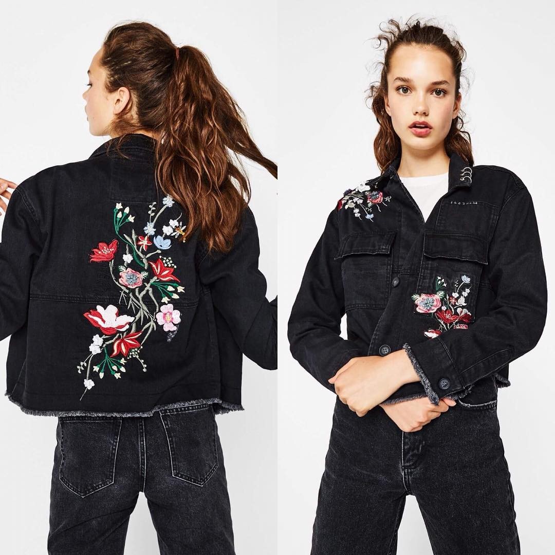 bershka denim jacket price