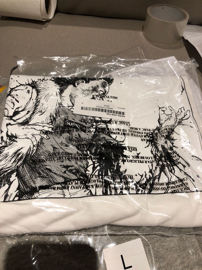 supreme akira arm tee