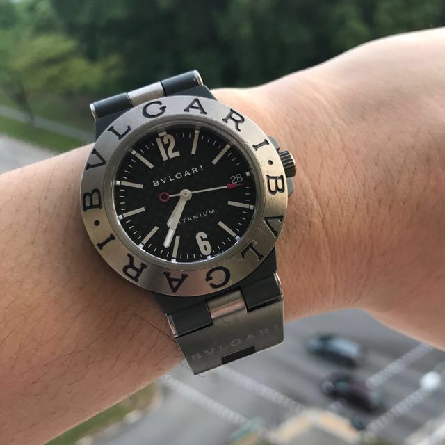 bvlgari watches titanium price