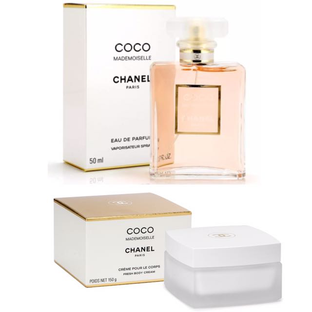 Chanel Coco Mademoiselle Set (Eau de Parfum + Body Cream)