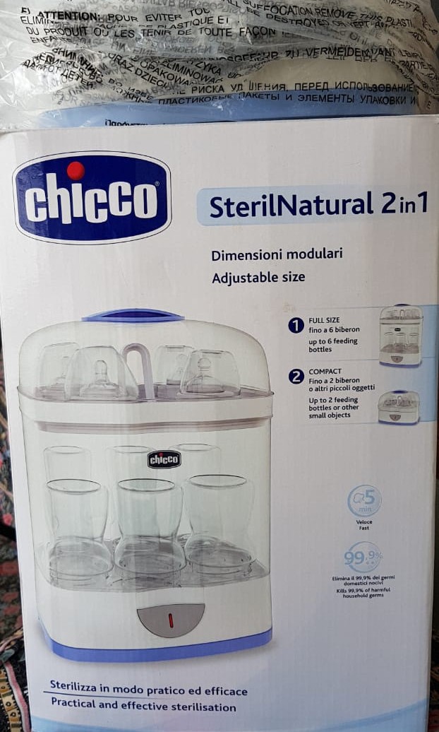 Chicco Steril Natural 2 In 1 Bayi Anak Perawatan Makanan Anak Di Carousell
