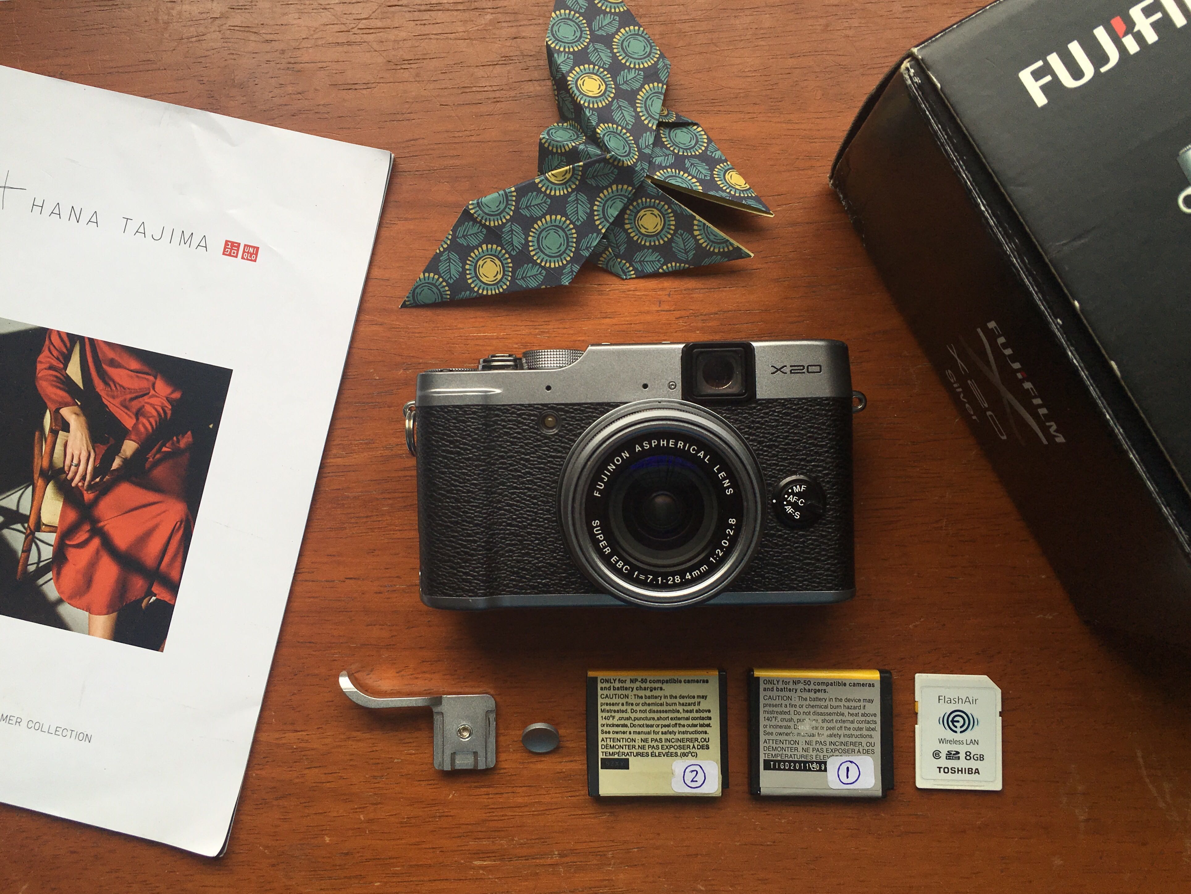 Fujifilm X20 + Grip Handle + Shutter Release, Photography, Lens & Kits