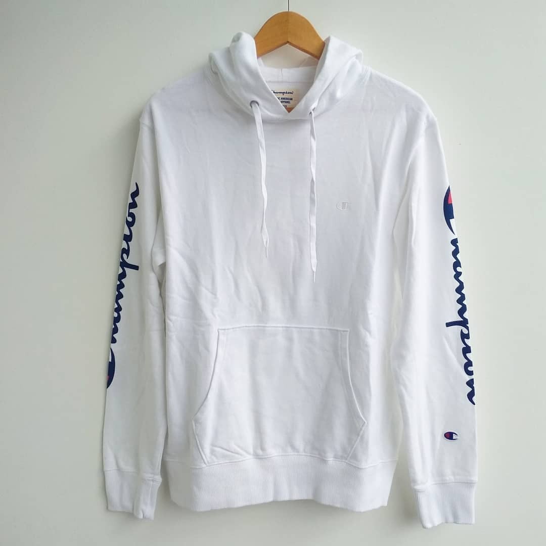 champion hoodie side script