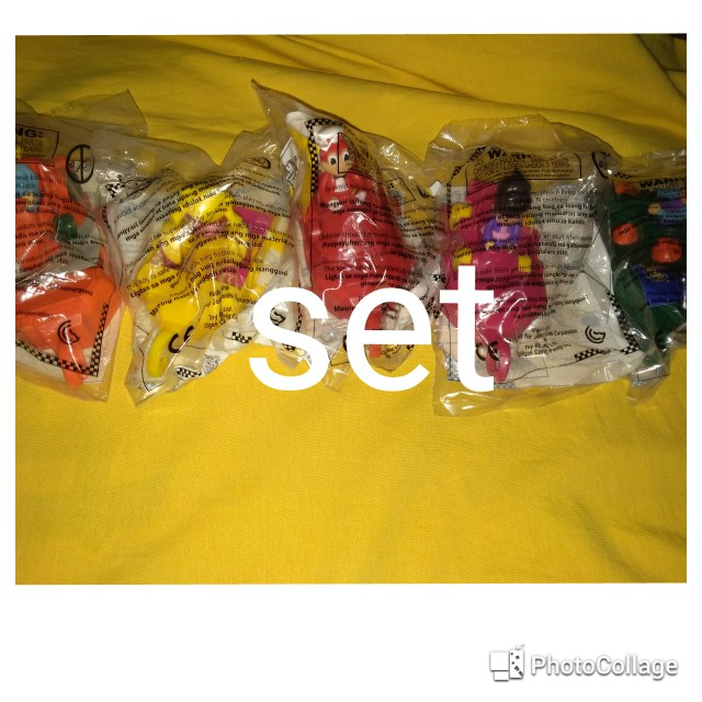 Jollibee jolly racers, Hobbies & Toys, Toys & Games on Carousell