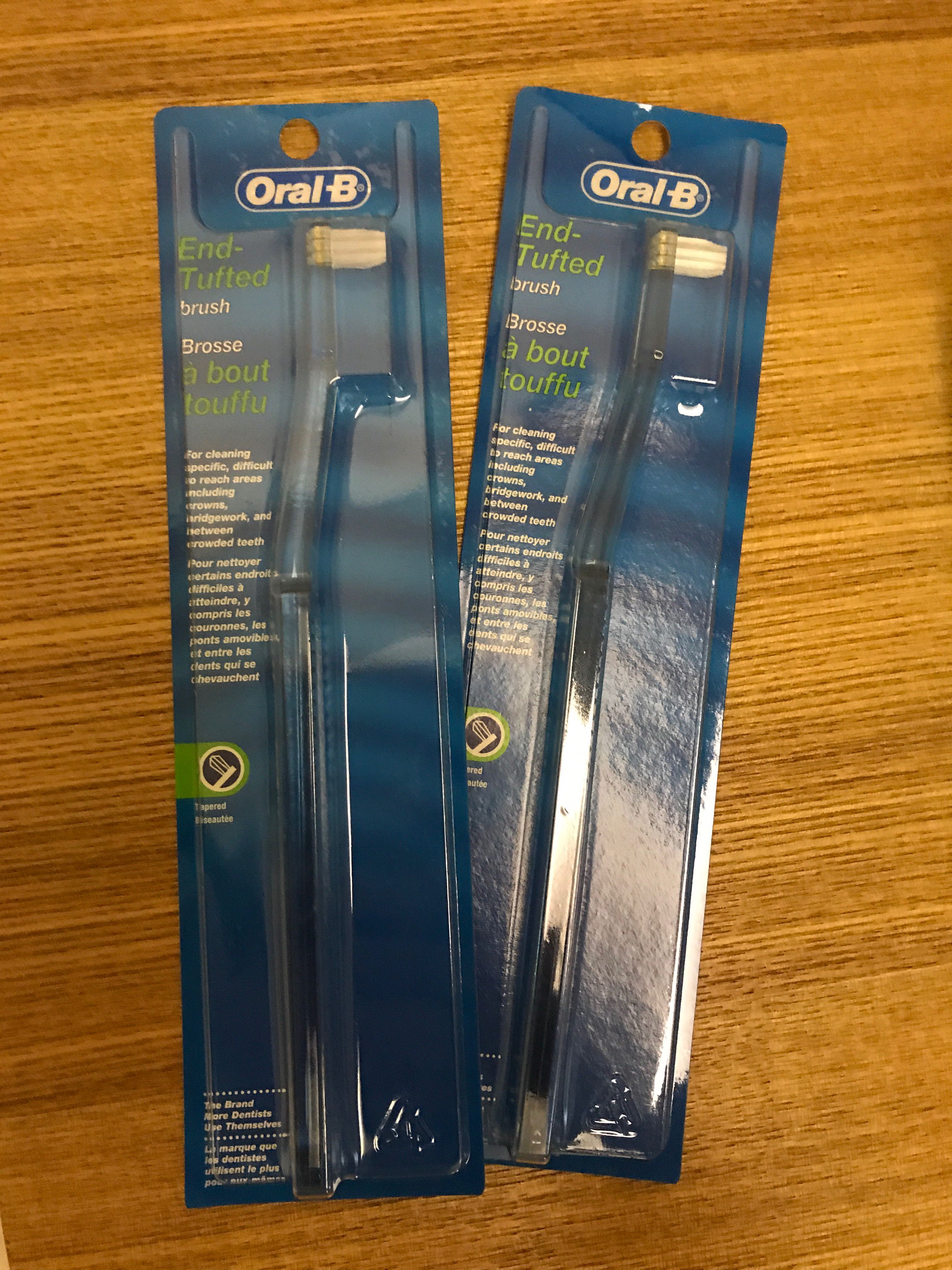 oral b end tufted brush