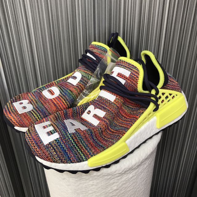Multicolor human deals race nmd