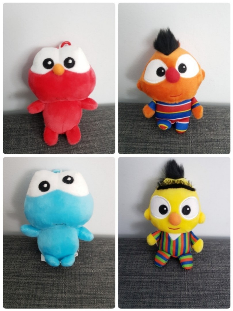 sesame street plush characters