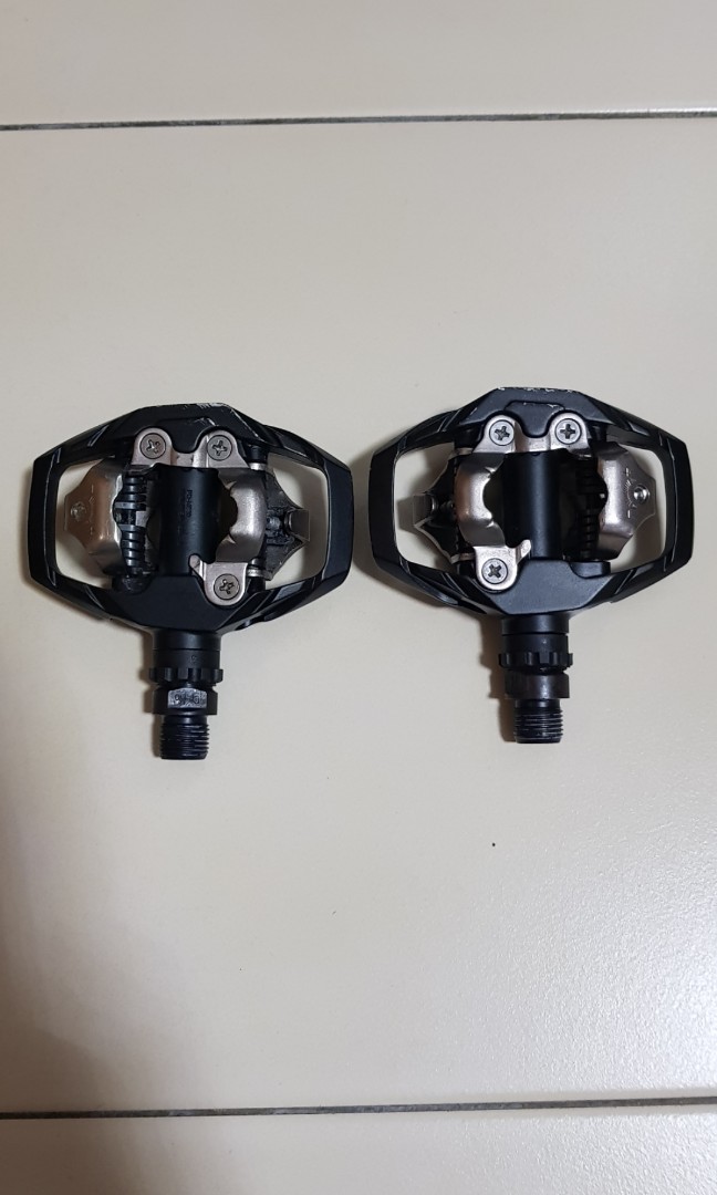 Shimano Pd M530 Spd Pedals W Cleats Bicycles Pmds Parts