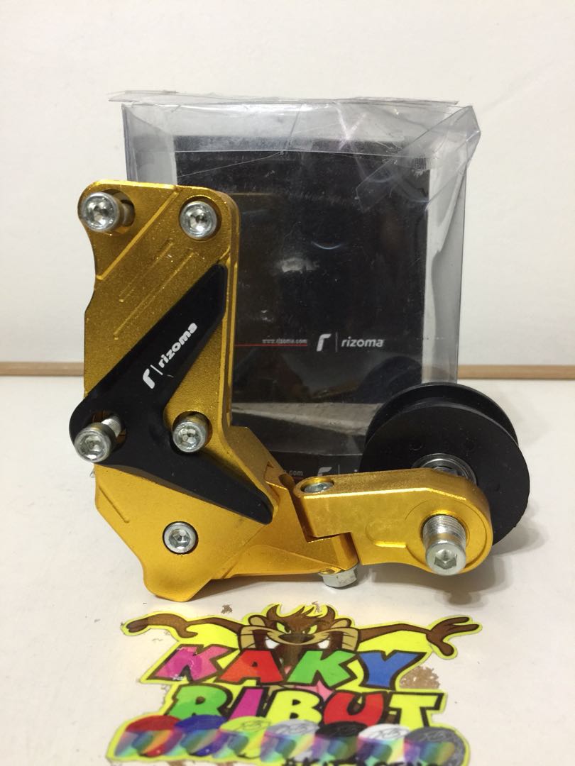 Yamaha Spark Lc 135 Tensioner Yellow Uma Racing Koso Mhr Yamaha Sniper Jupiter King Drag Yamaha Rxz X1r Honda Super 4 Kappa Box Givi Arai Ram 3 Shoei J Force 2 Tsr Arc Helmet Mhr Kawasaki Yamaha Y125z Brembo Ohlins Domino Showa Maxxis Racing Boy Yss Kyb (Category: Motorcycle Accessories) located in Singapore. Submitted by garage82 (Listing ID 171380097, Image 1). Description: PRE-ORDER PRE-ORDER PRE-ORDER BISMILLAHIRAHMANIRAHIM CLEARANCE SALE NEW