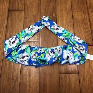 Hollister flora bikini bandeau S
