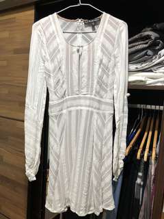 For love & lemons white dress XS