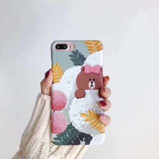 Iphone LINE BEAR Casing