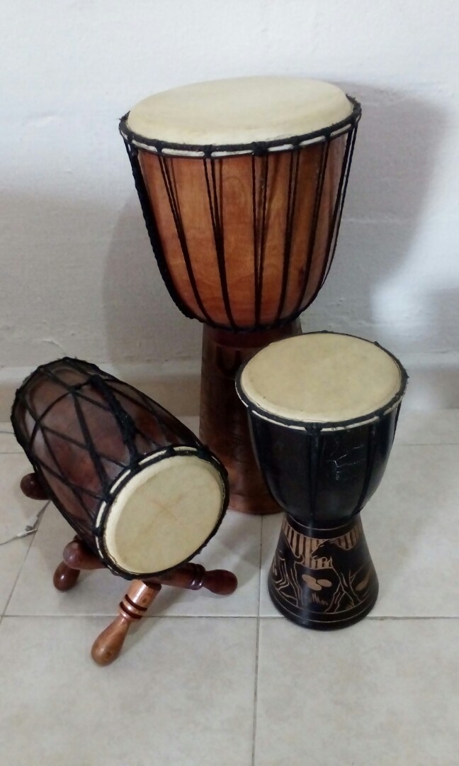 Small wooden deals drum