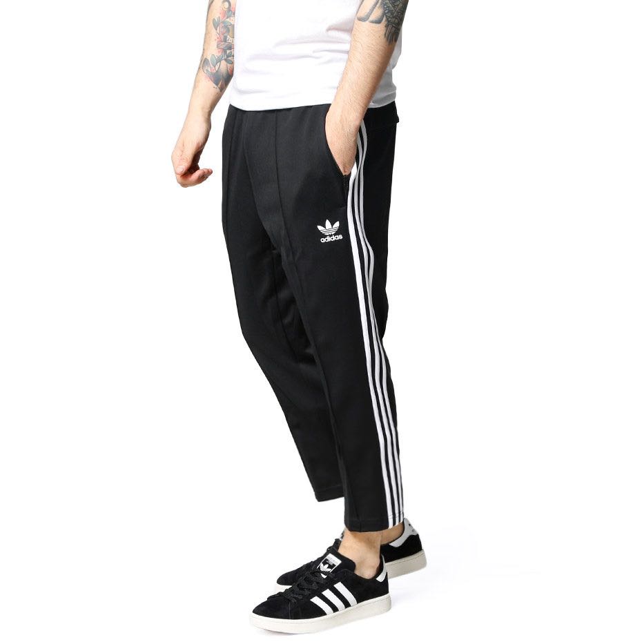 Adidas sst relax crop, Men's Fashion, Clothes, Bottoms on Carousell