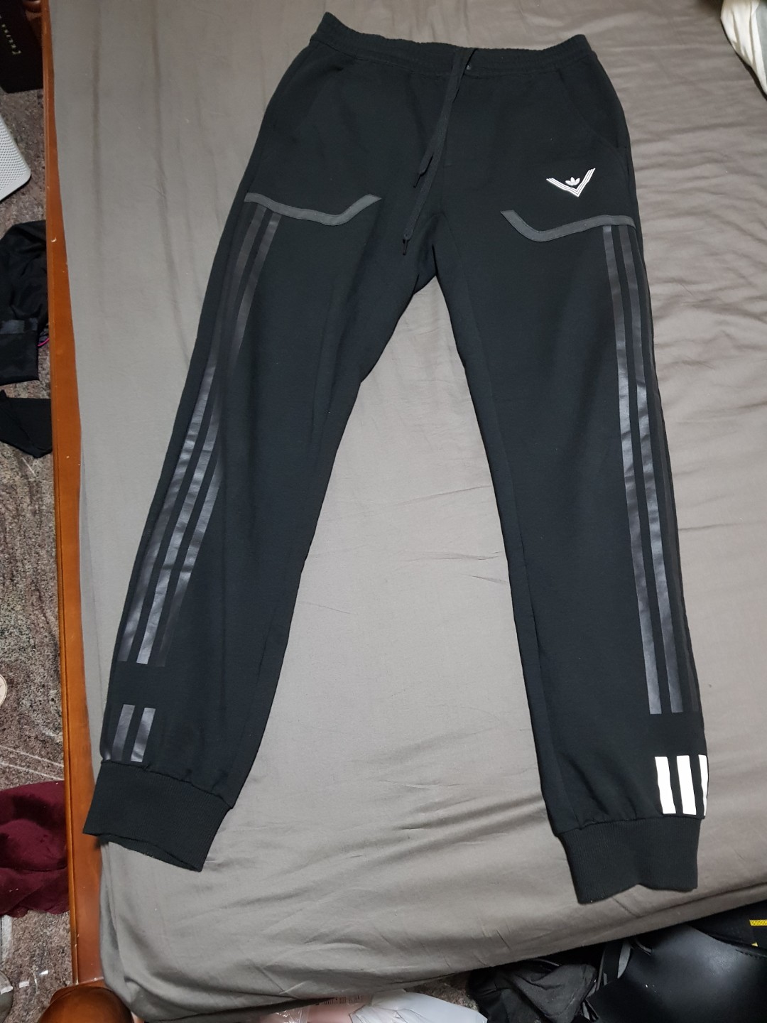 adidas white mountaineering track pants