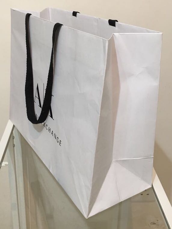 armani paper bag