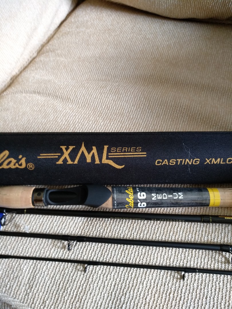 Cabelas casting pack rod, Sports Equipment, Fishing on Carousell