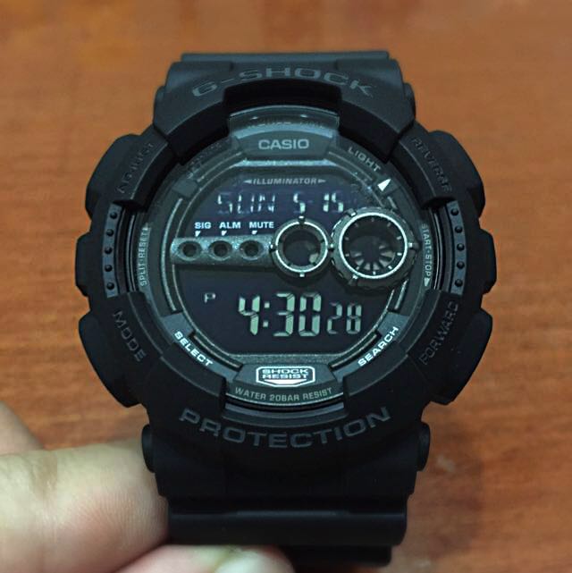 Casio G Shock 3263 Matt Black Mobile Phones Gadgets Wearables