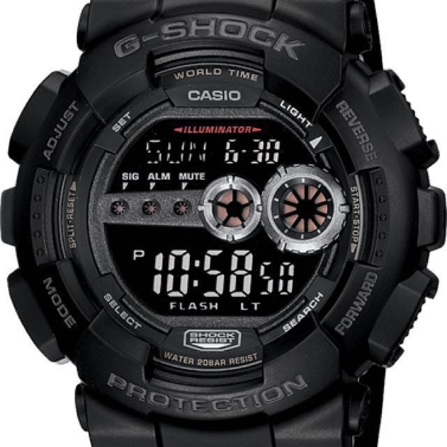 Casio G Shock 3263 Matt Black Mobile Phones Gadgets Wearables