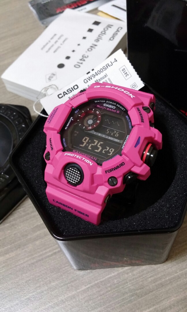 G shock deals rangeman pink