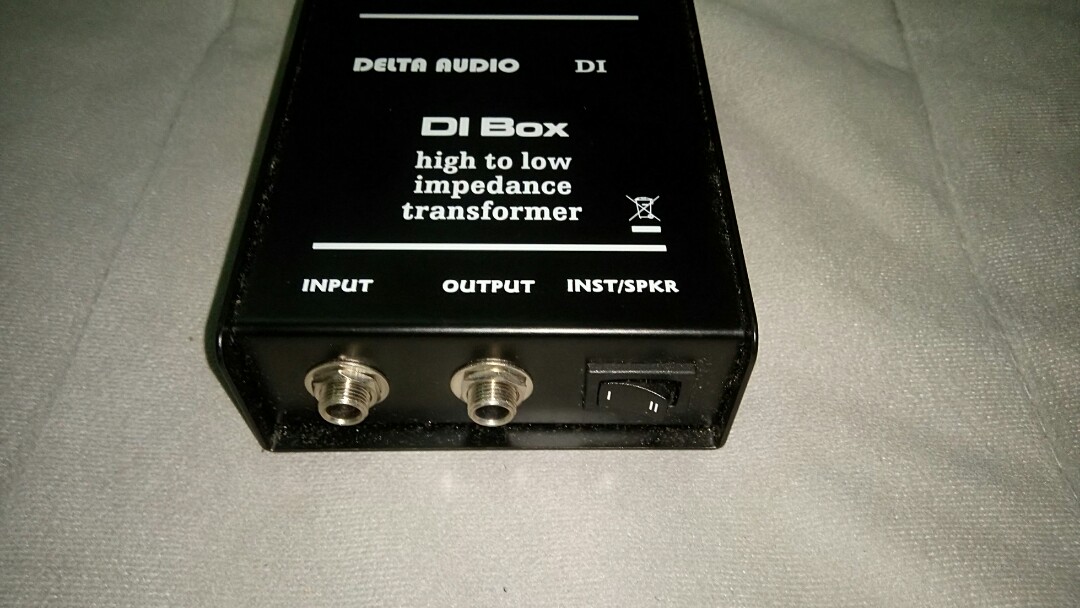 Delta audio DI box, Hobbies & Toys, Music & Media, Music Accessories on