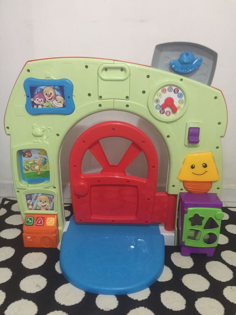 Fisher price door play toy, Babies & Kids, Infant Playtime on Carousell
