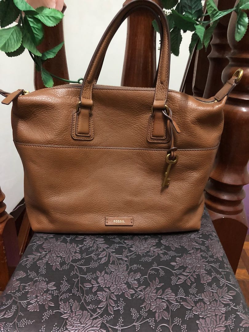 Fossil julia on sale tote black