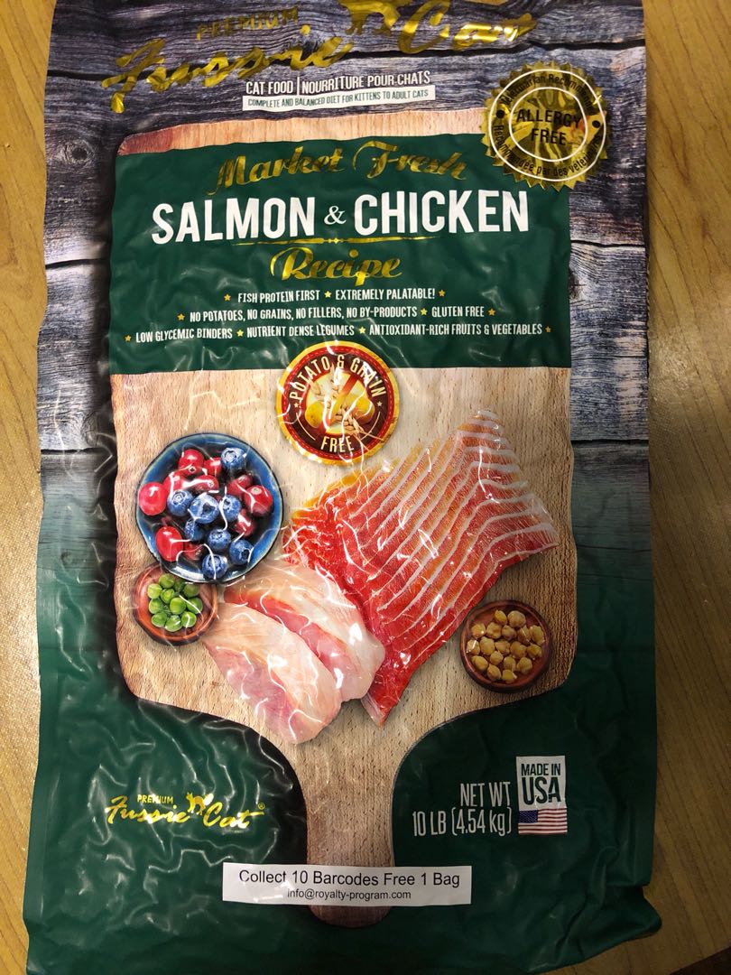 Market fresh salmon cat food clearance