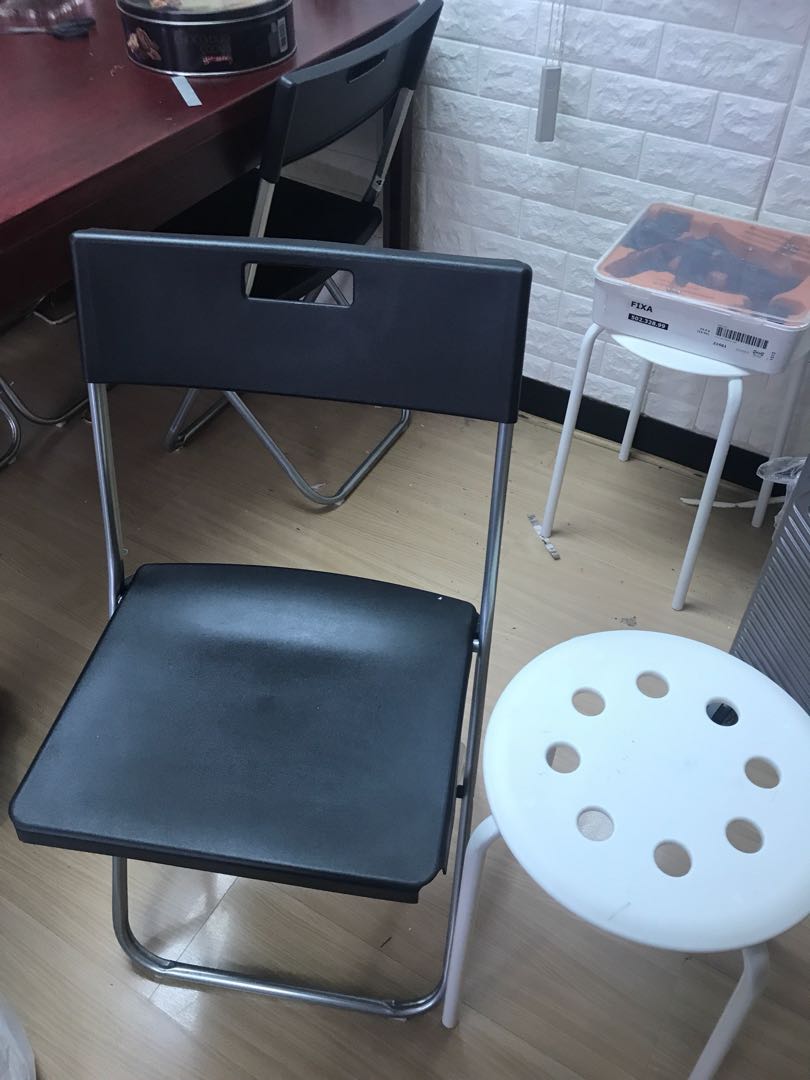 Ikea椅子6張 黑4張 白2張 全部130 90 New Home Furniture