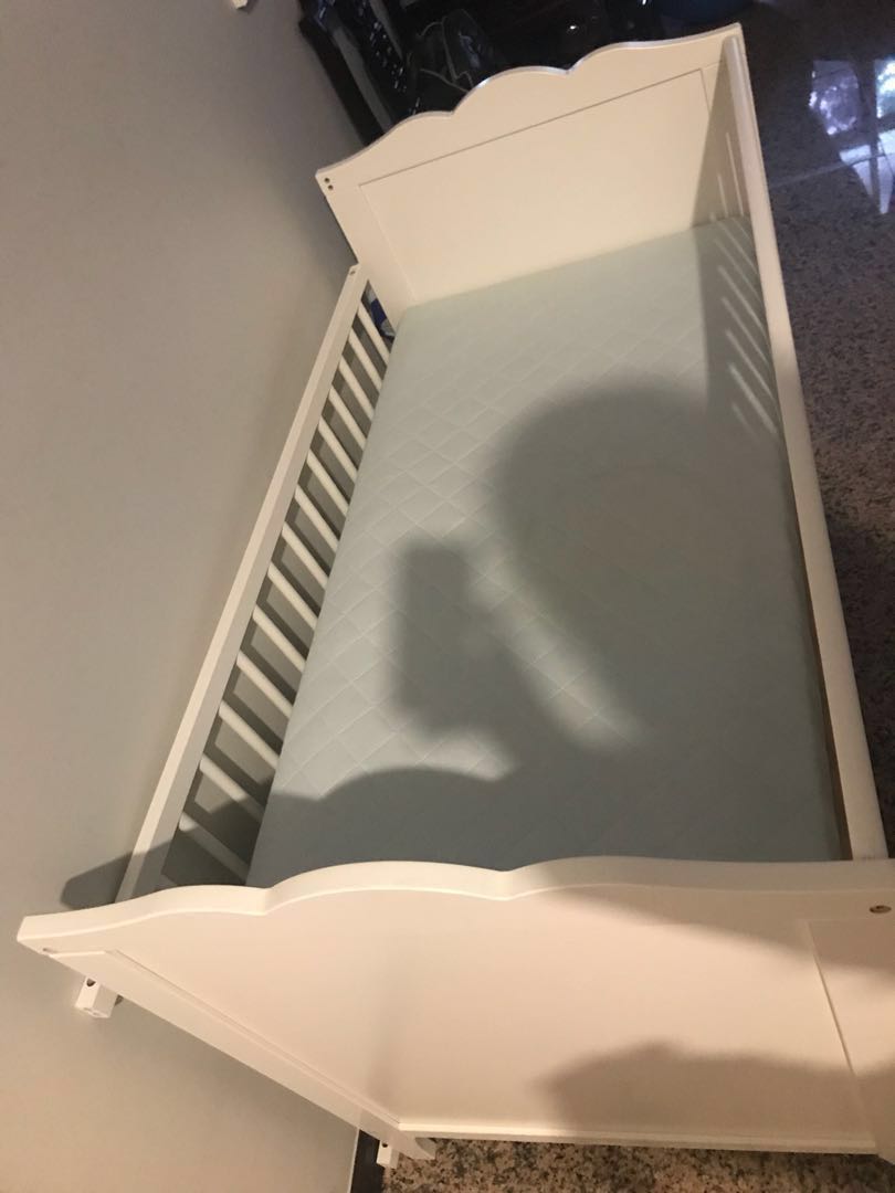 Ikea HENSVIK Cot, Babies & Kids, Baby Nursery & Kids Furniture, Cots