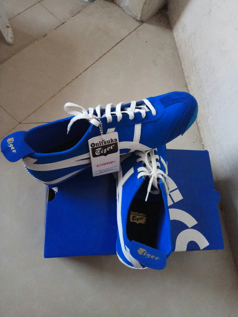 Jual Onitsuka Tiger Kw Like New Fesyen Pria Sepatu Di Carousell