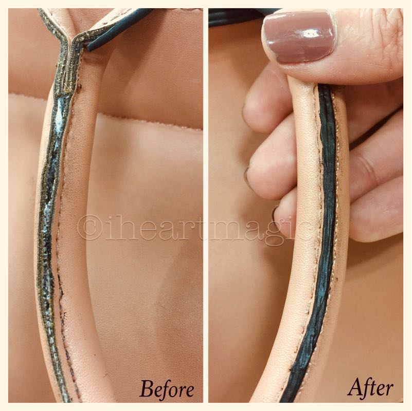 leather edge coating