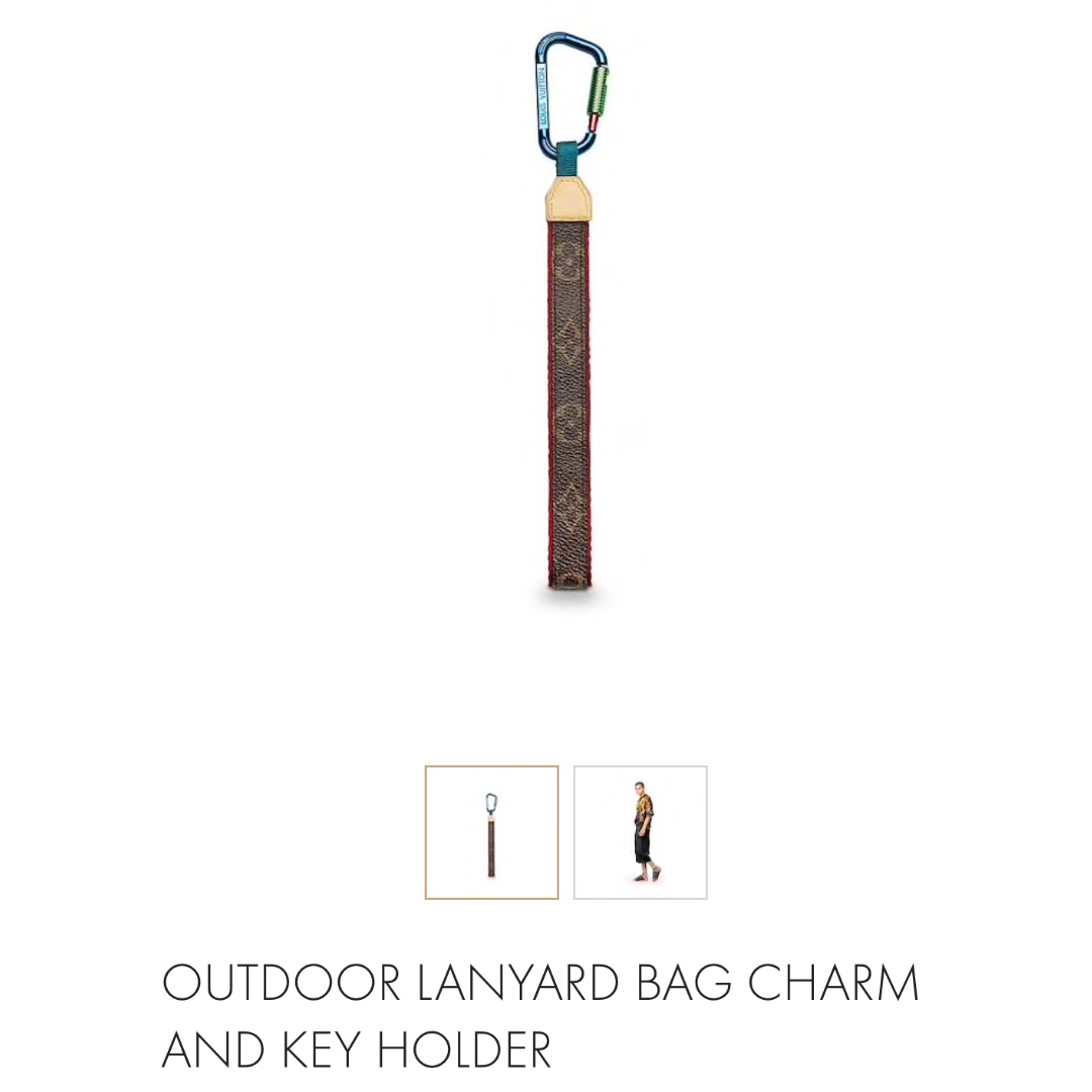 Louis Vuitton Outdoor Lanyard Bag Charm And Key Holder for Men