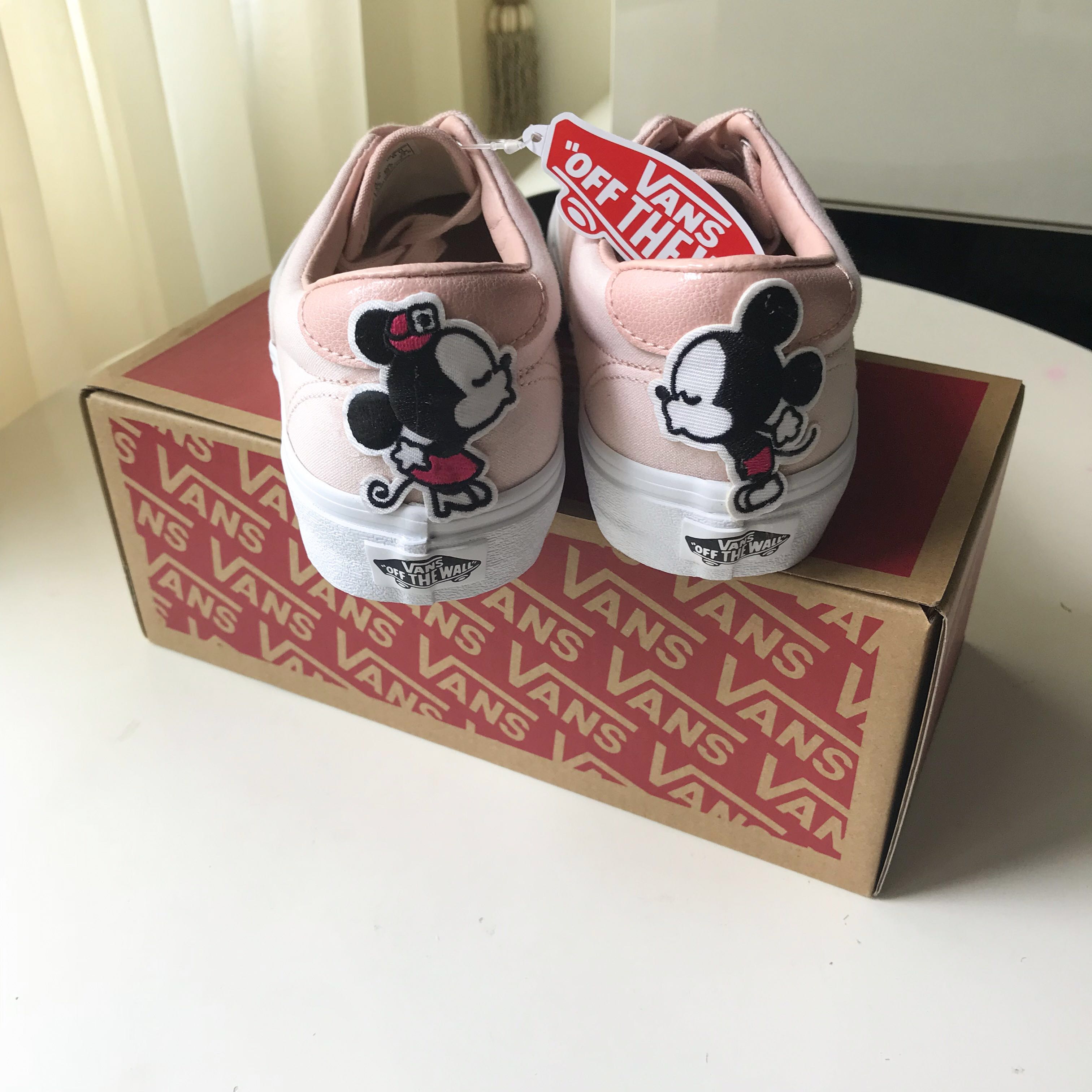 Mickey \u0026 Minnie Mouse Vans Shoe, Women 