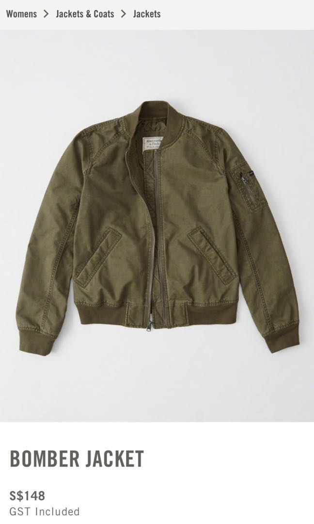 abercrombie & fitch womens jacket