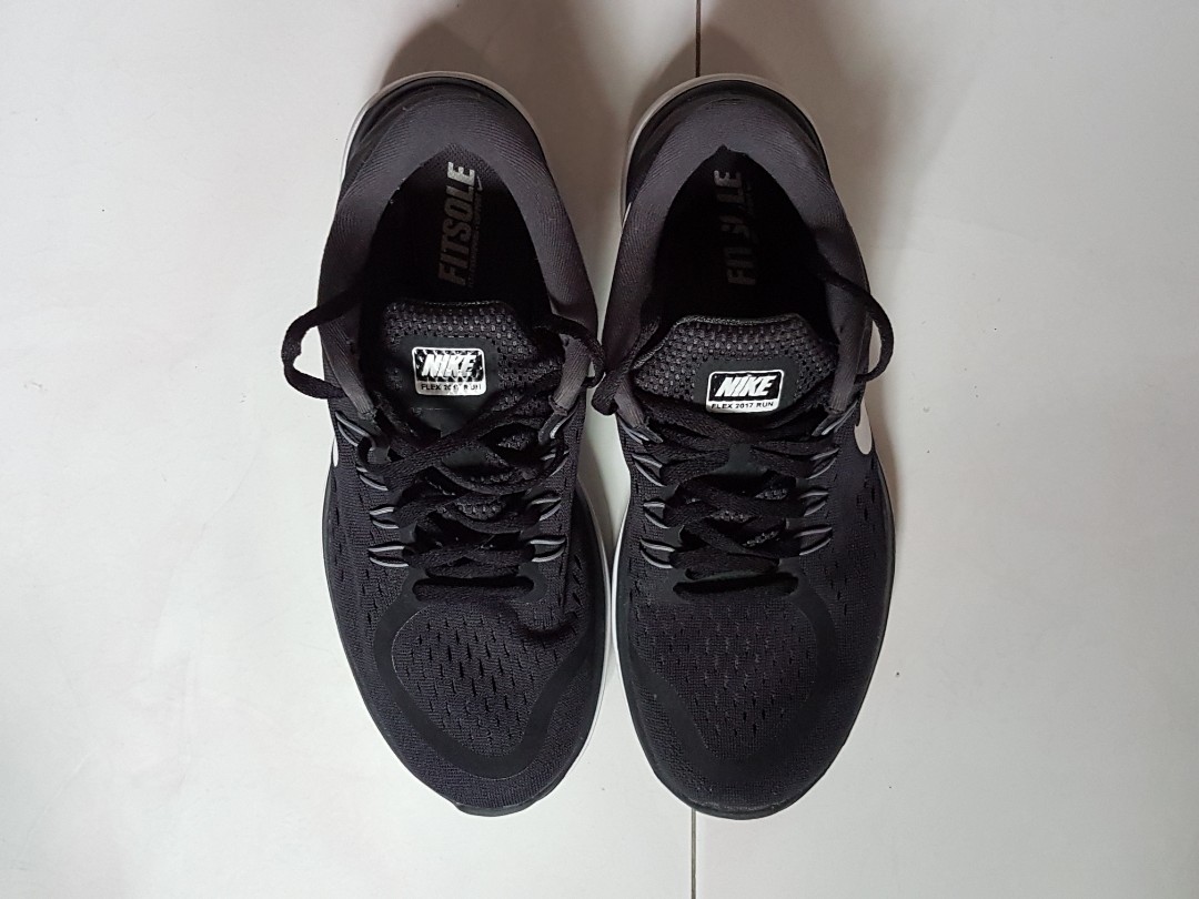 Nike flex run 2017 sale black