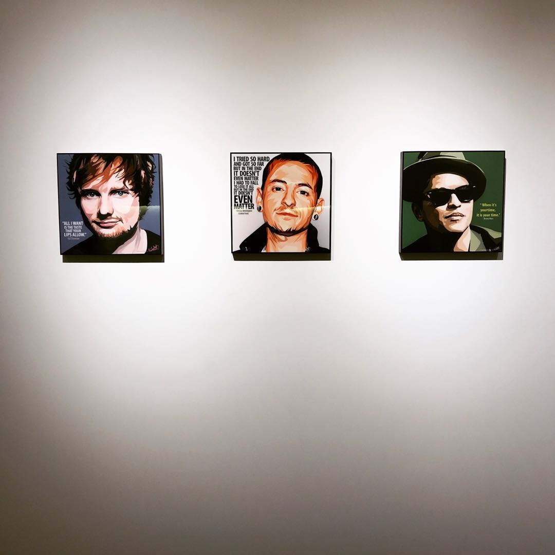 Pop Art * Jay Chou Adele Ed Sheeran Bruno Mars *, Hobbies & Toys,  Stationery & Craft, Art & Prints On Carousell